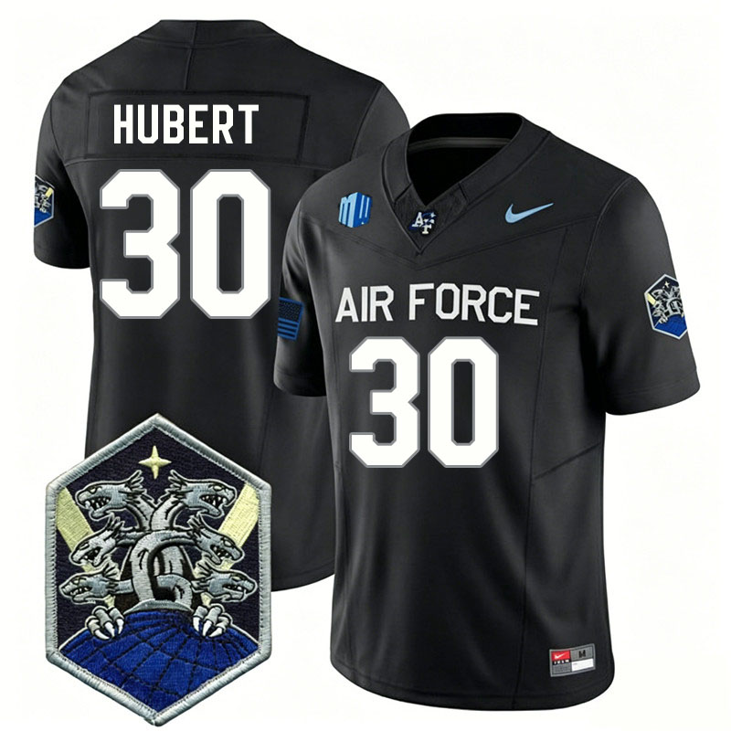 Air Force Falcons #30 Isaac Hubert College Football Jerseys,Uniforms-Black